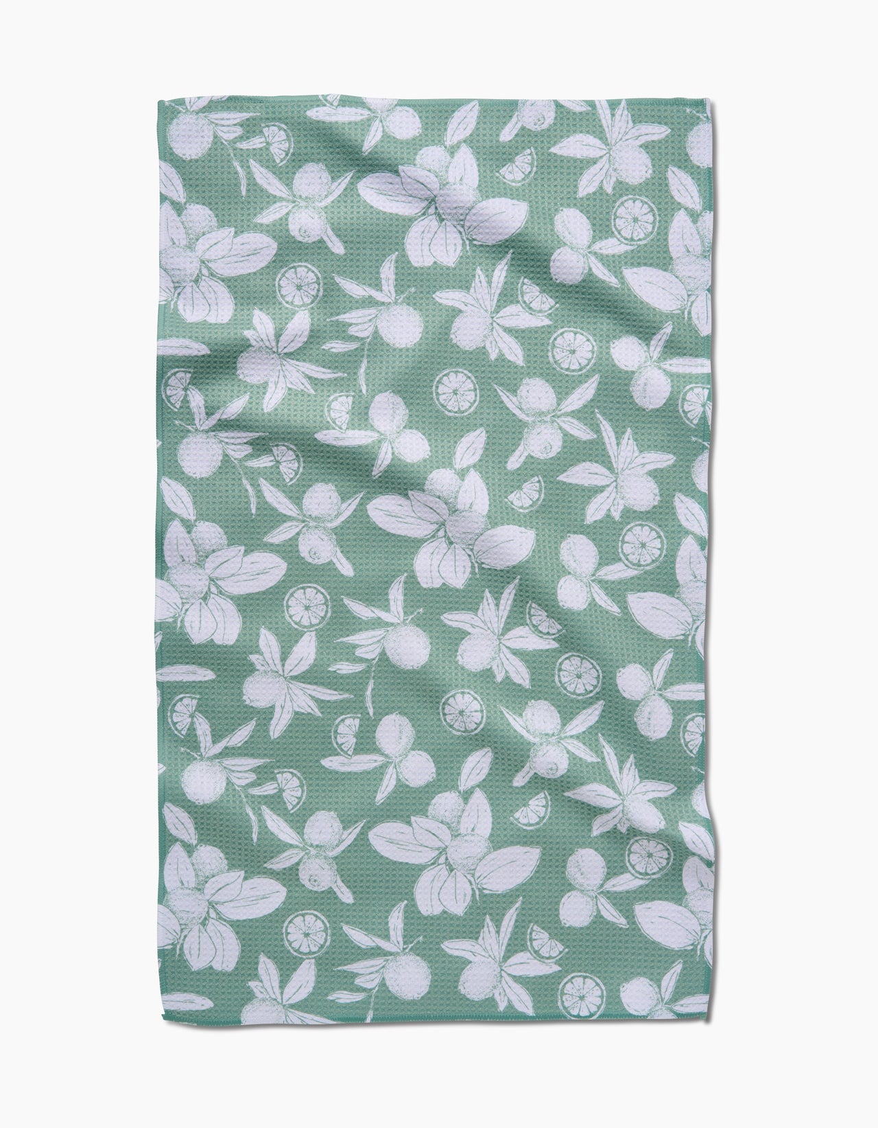 Summer Limes Kitchen Towel | Bright, Absorbent & Eco-Friendly GEOMETRY