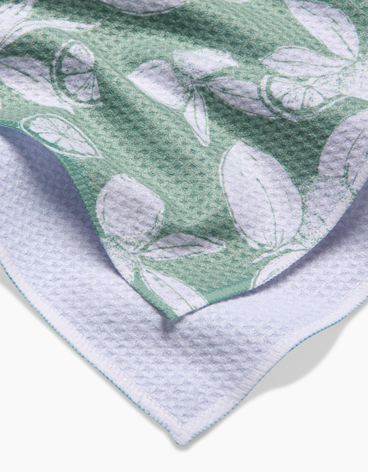 Summer Limes Kitchen Towel | Bright, Absorbent & Eco-Friendly GEOMETRY