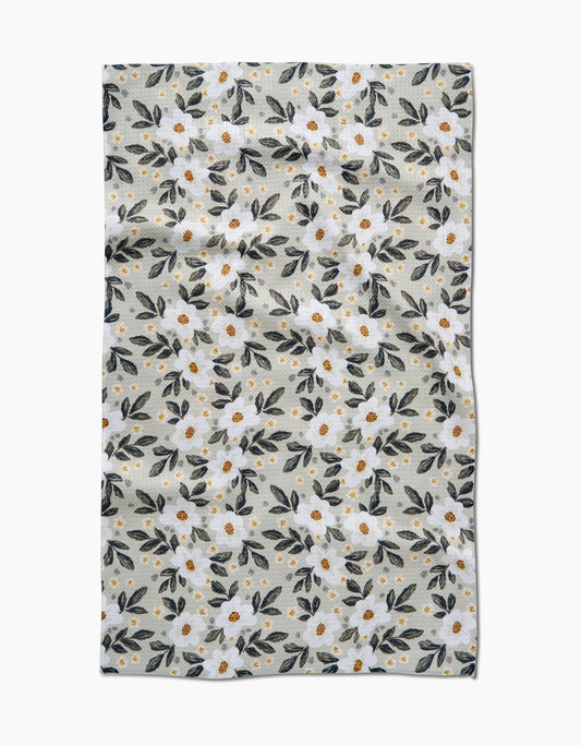 Painted Spring Flowers Towel | Soft, Floral & Eco-Friendly GEOMETRY
