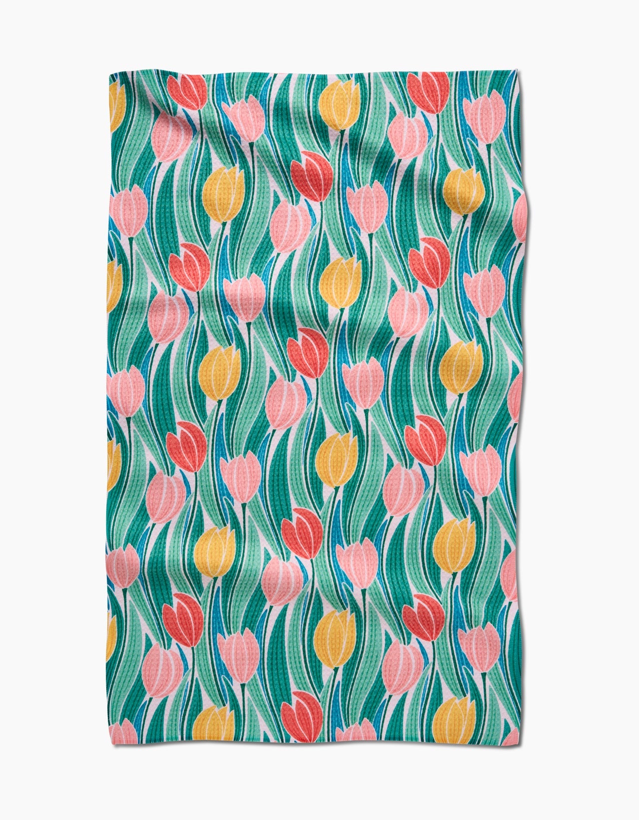Tranquil Tulips Kitchen Towel | Soft, Elegant & Spring-Inspired GEOMETRY
