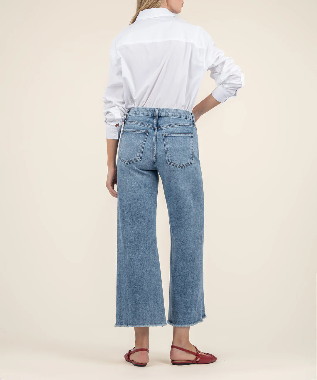 Meg High Rise Wide Leg Jeans jeans Kut from the Kloth