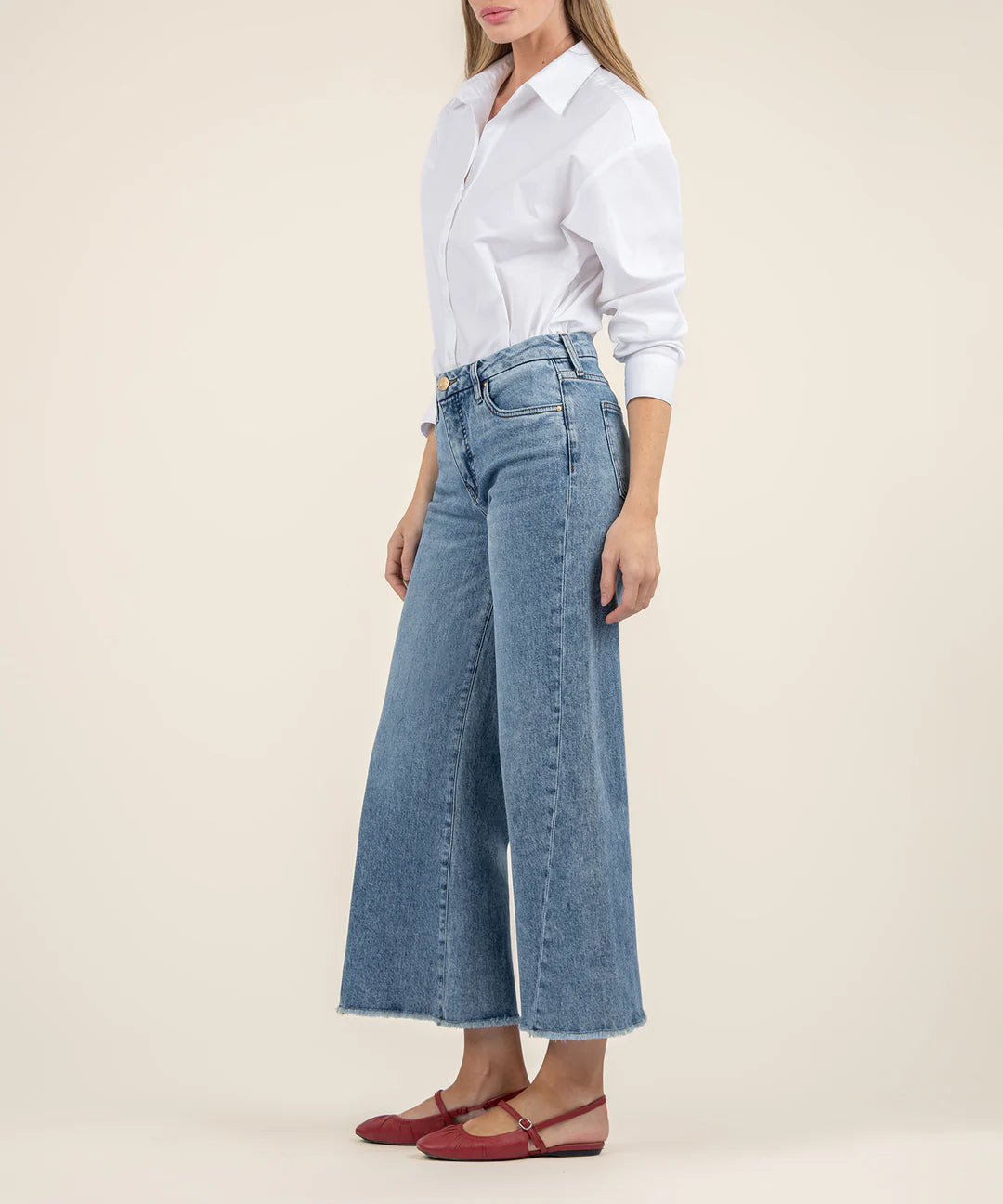 Meg High Rise Wide Leg Jeans jeans Kut from the Kloth