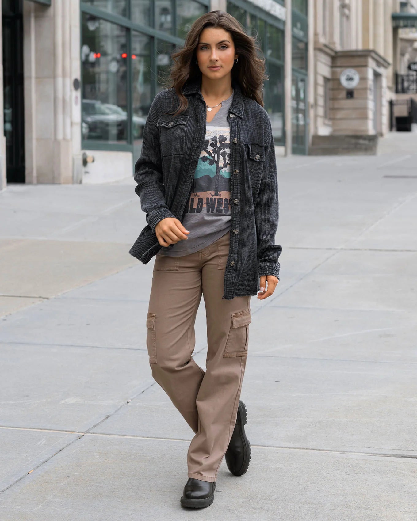 Caribou Sueded Twill Cargo Pants Fall-Winter grace & lace