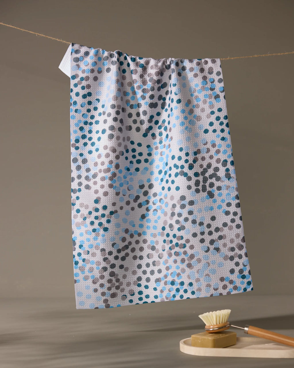 Cool Dots Kitchen Tea Towel