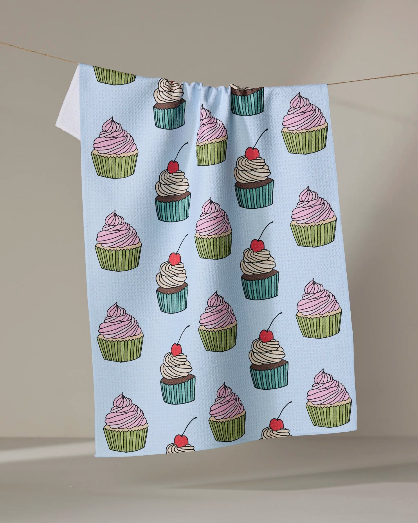 Cupcake Love Kitchen Tea Towel
