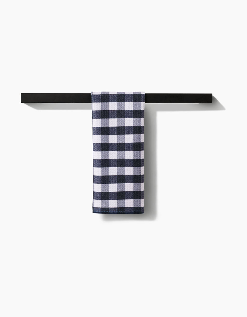 Geometry Towel Midnight Flannel Tea Towel | Quick-Dry Kitchen Towel
