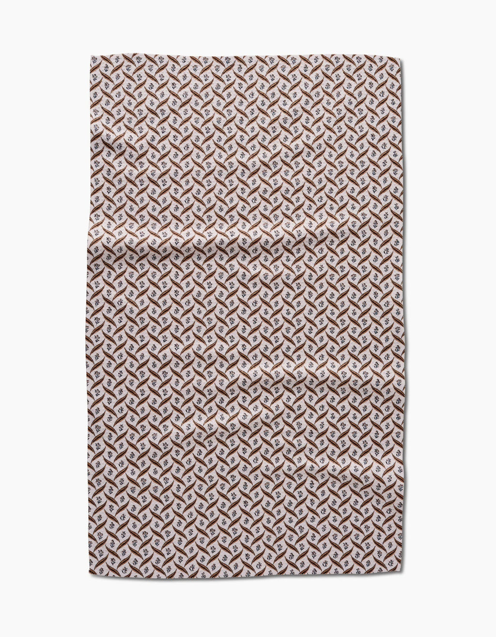 Geometry Towel Plated Fall Berry Natural Tea Towel | Kitchen Towel