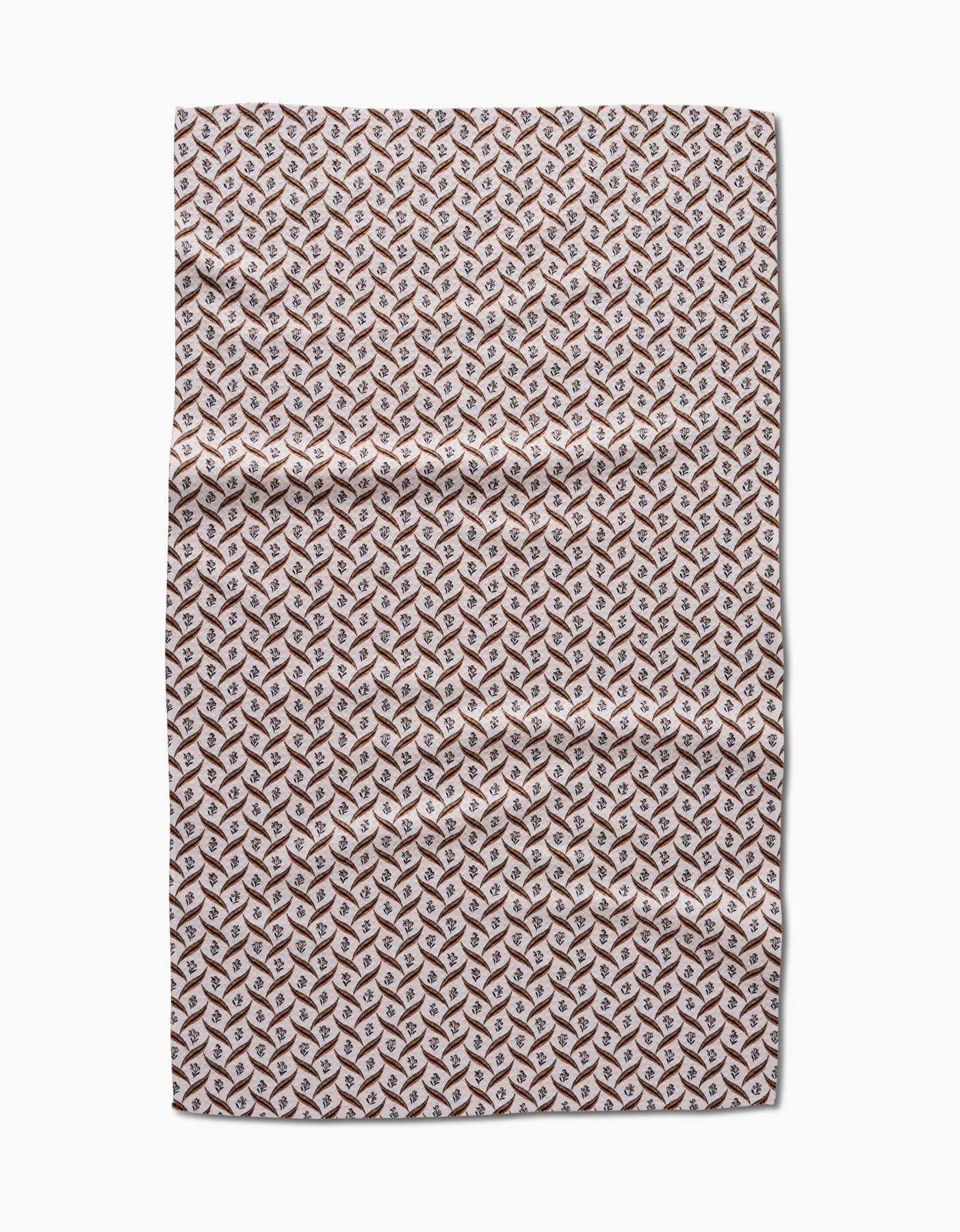 Geometry Towel Plated Fall Berry Natural Tea Towel | Kitchen Towel