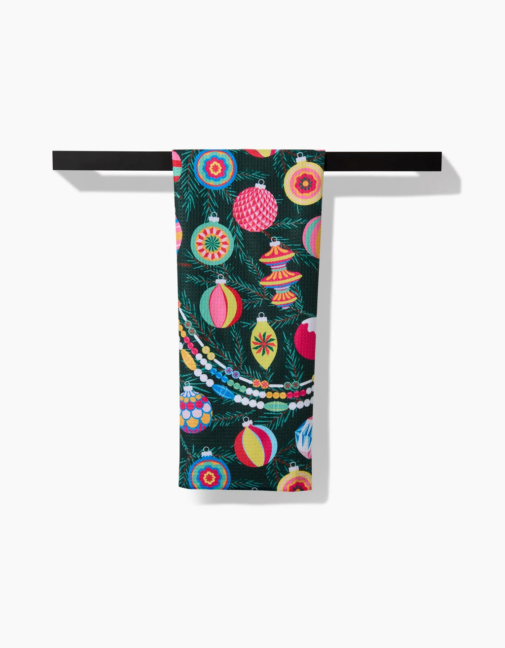 Shiny Ornaments Kitchen Tea Towel