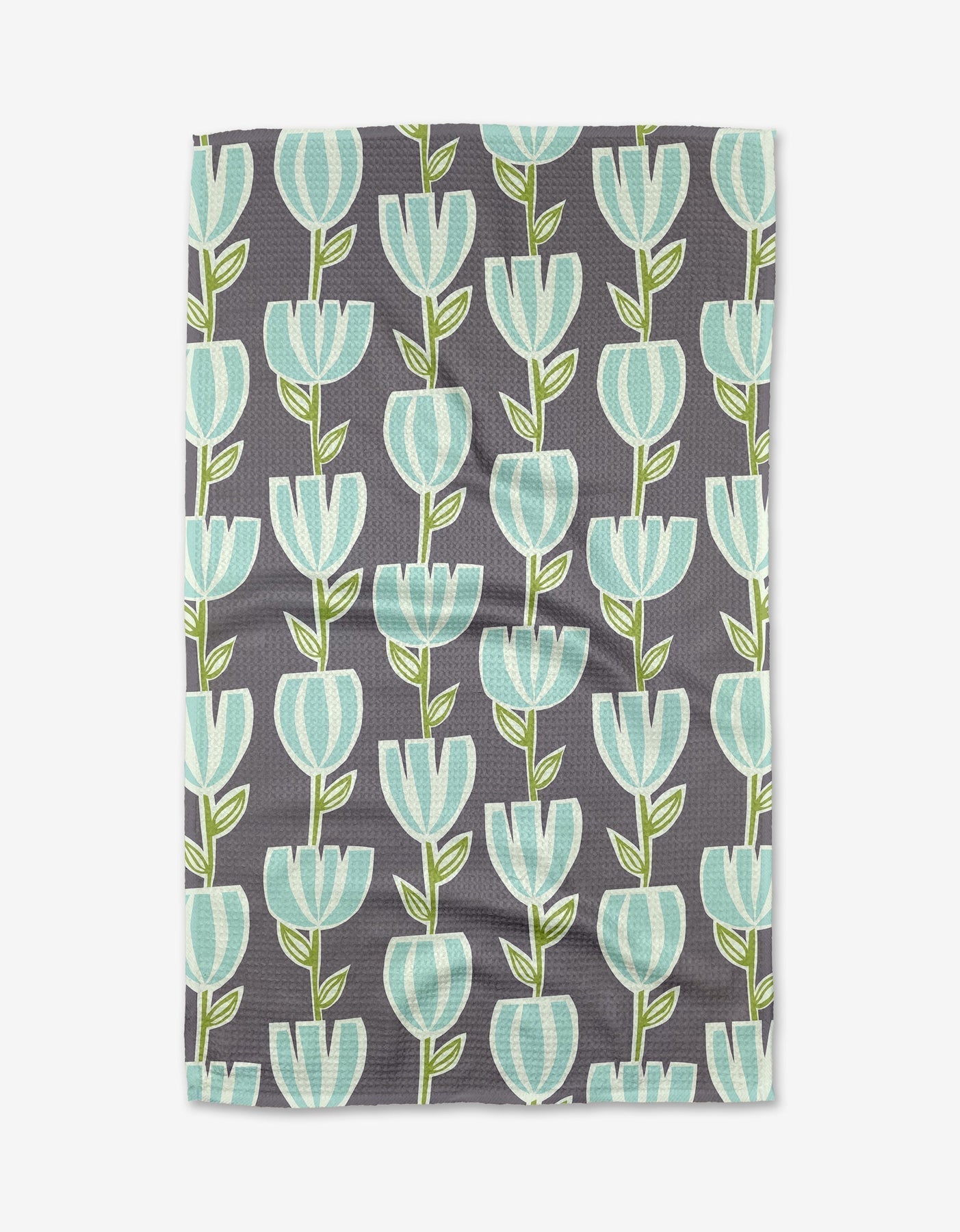 Geometry Towel Tulips for Days Tea Towel | Quick-Dry Kitchen Towel