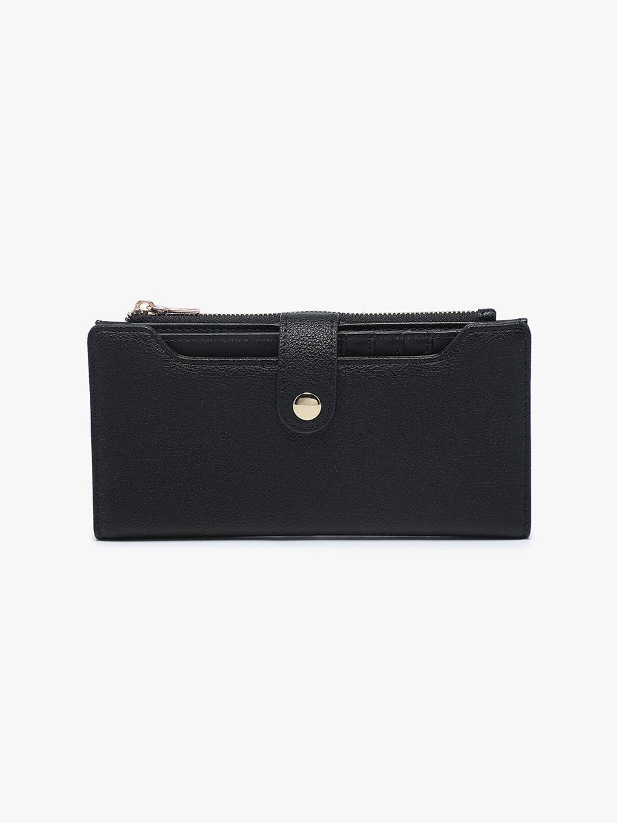 Violet RFID Fold-Out Wallet w/ Card Slot | WL2792RF