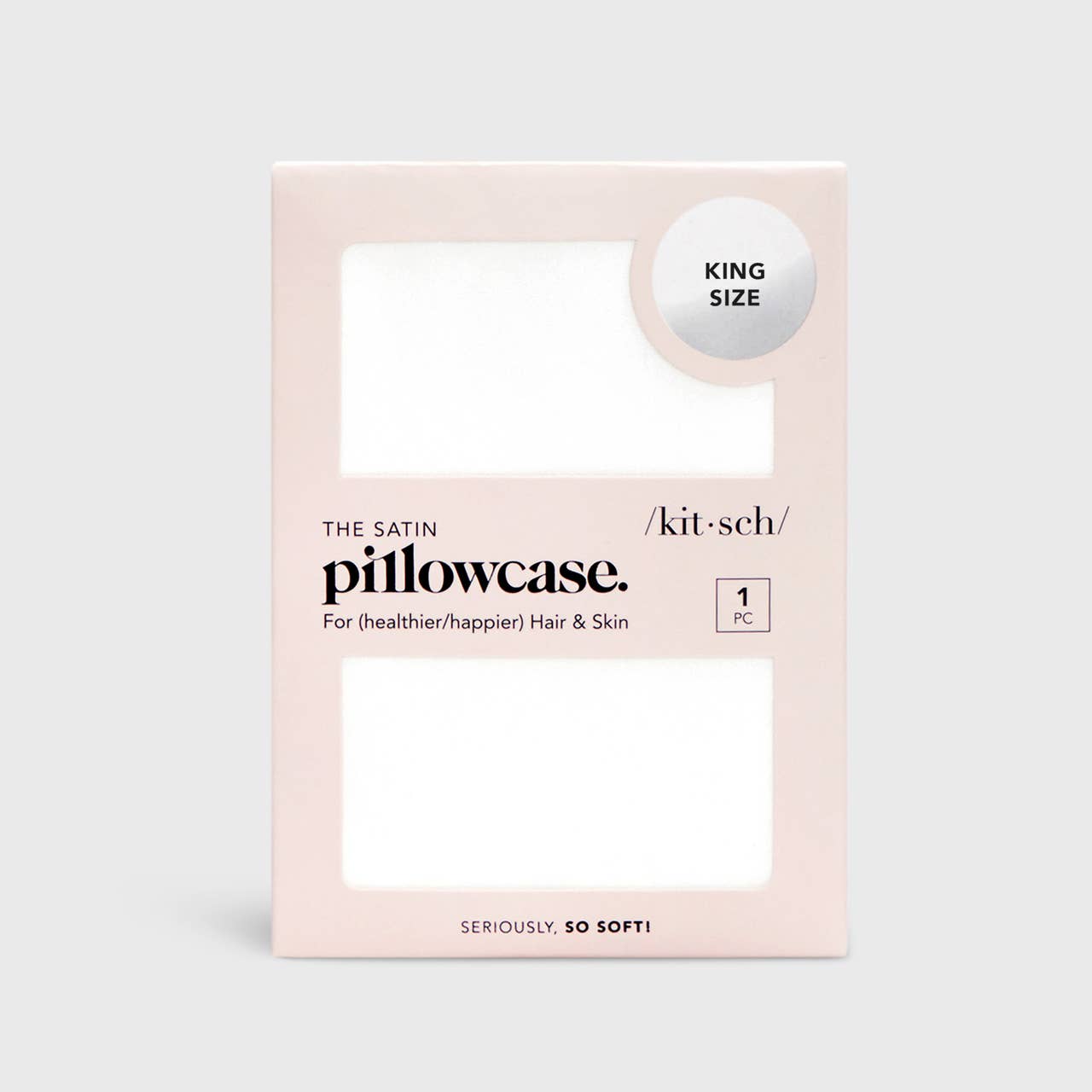 King Pillowcase - Ivory Core KITSCH