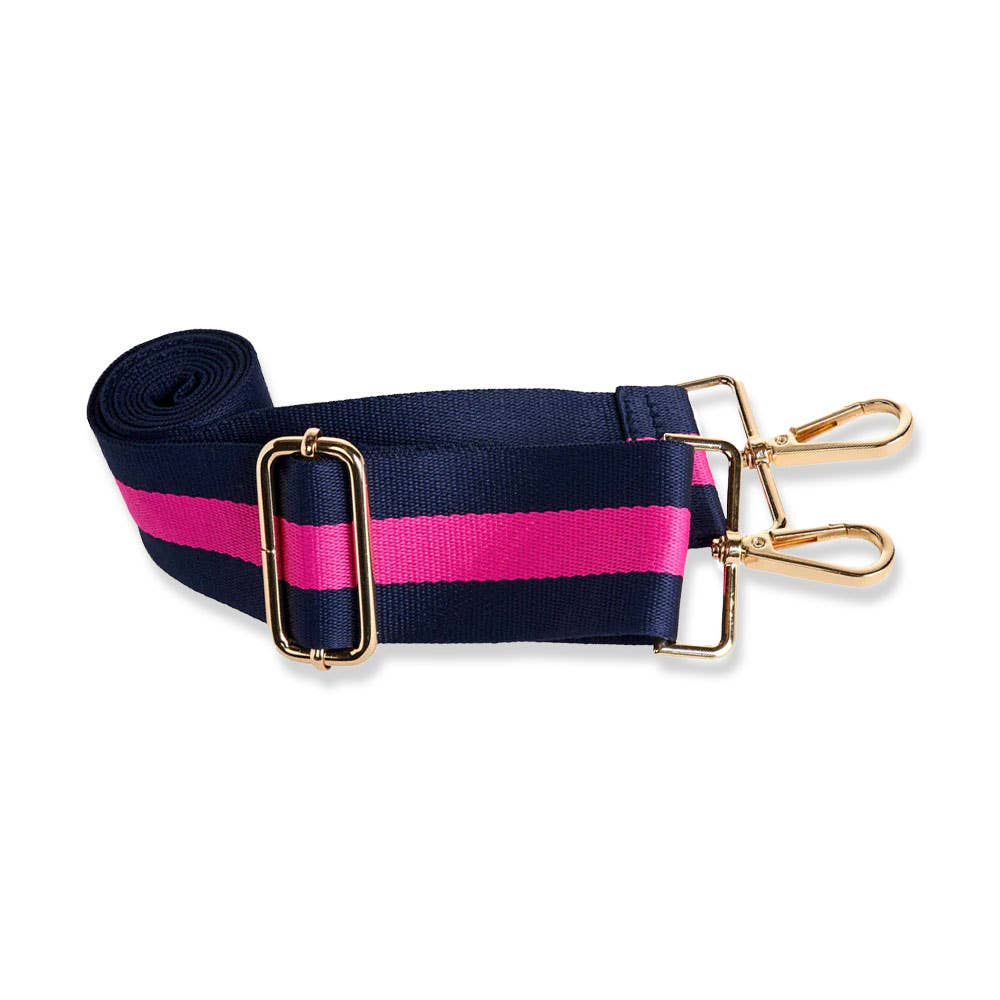 WanderFull - Original HydroBag - Bright Pink HydroBag® with Navy and Pink Strap
