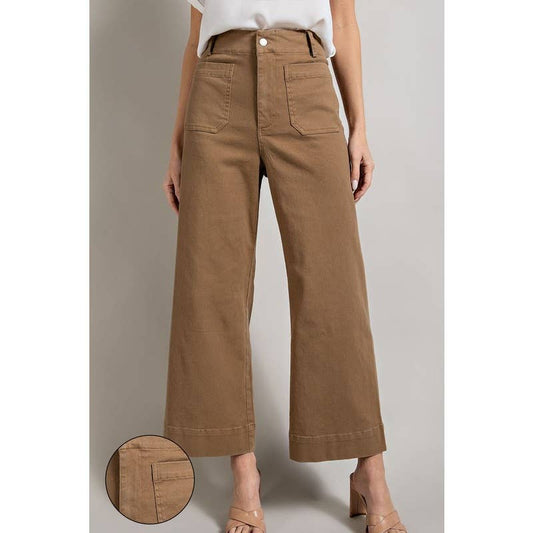 Coco Soft Washed Wide Leg Pants Spring-Summer STYLE USA