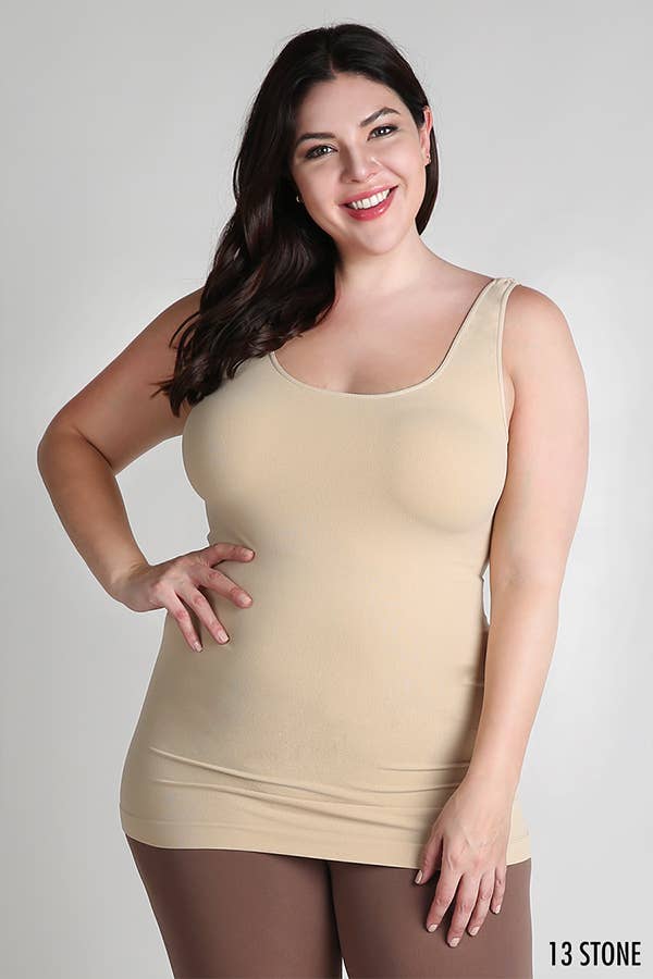 Plus Size Tank Top Jersey