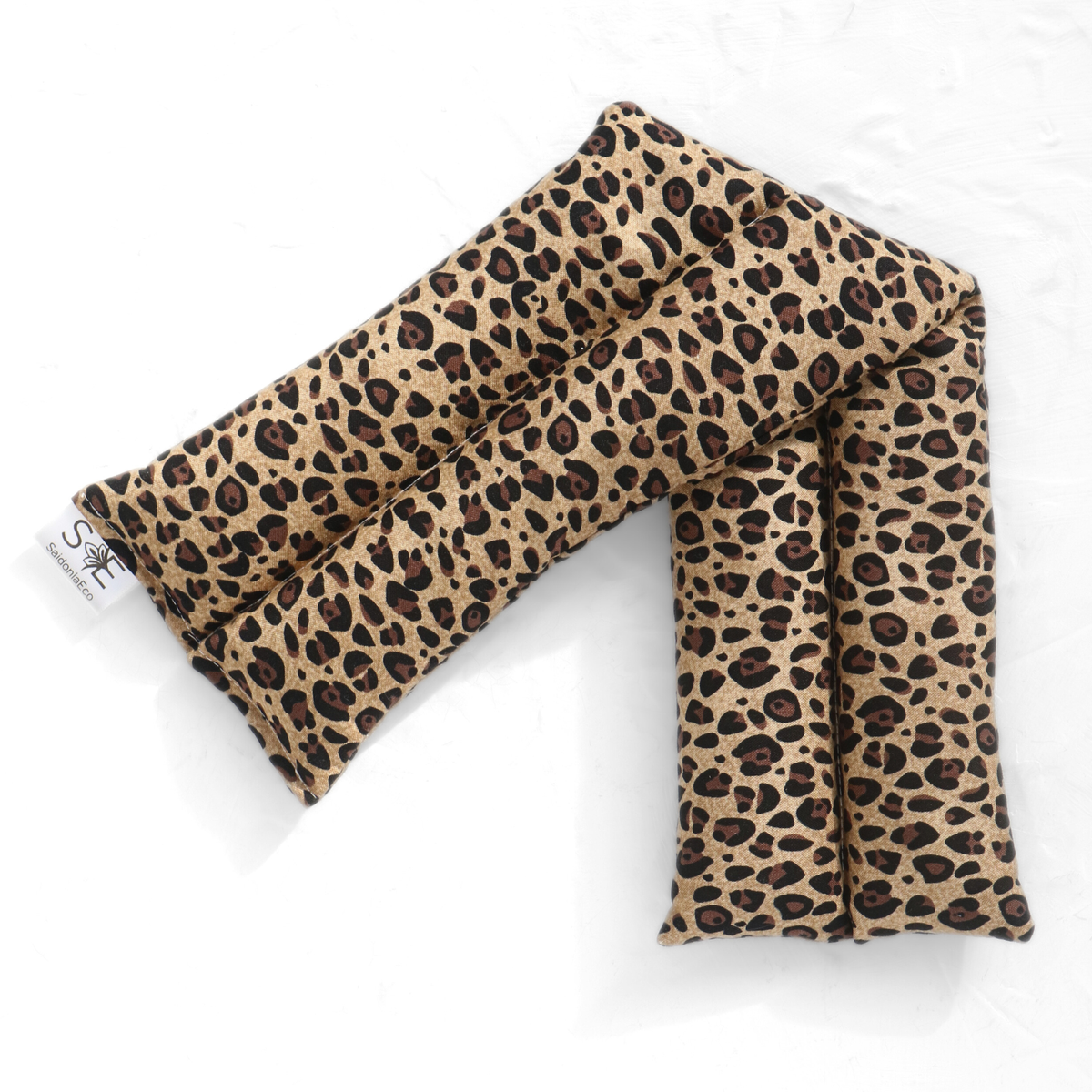 Heating & Cooling Neck and Body Wrap - Cheetah Print