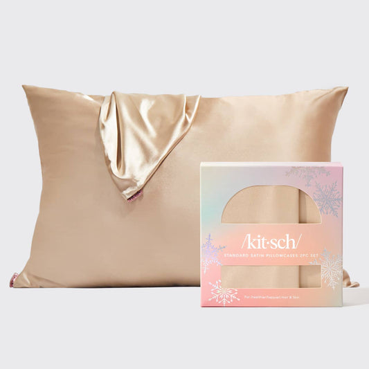 Standard Pillowcase 2pc - Champagne Core KITSCH