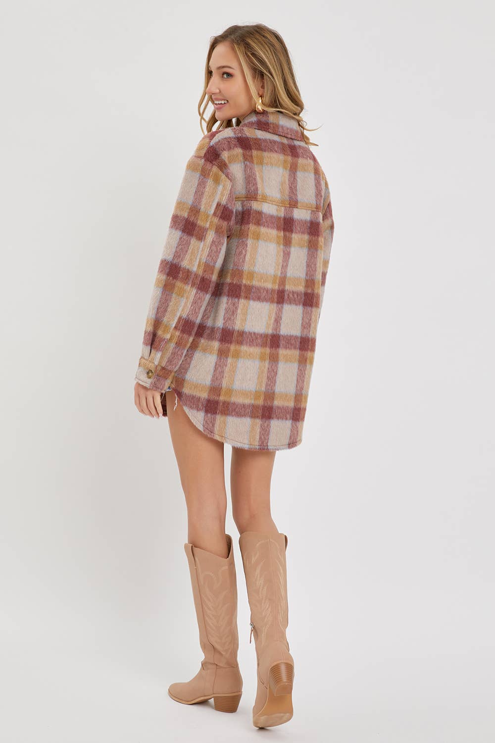 OUTERWEAR CLASSIC PLAID SHACKET/JACKET