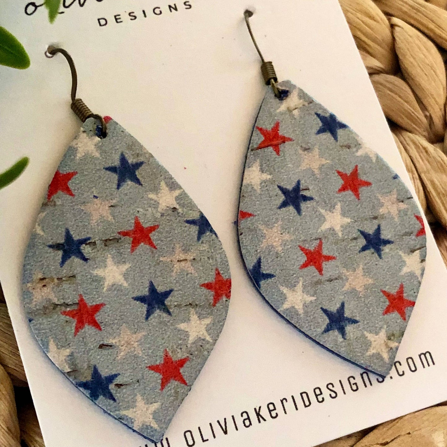 Olivia - Patriotic Blue Stars Spring-Summer Olivia Keri Designs