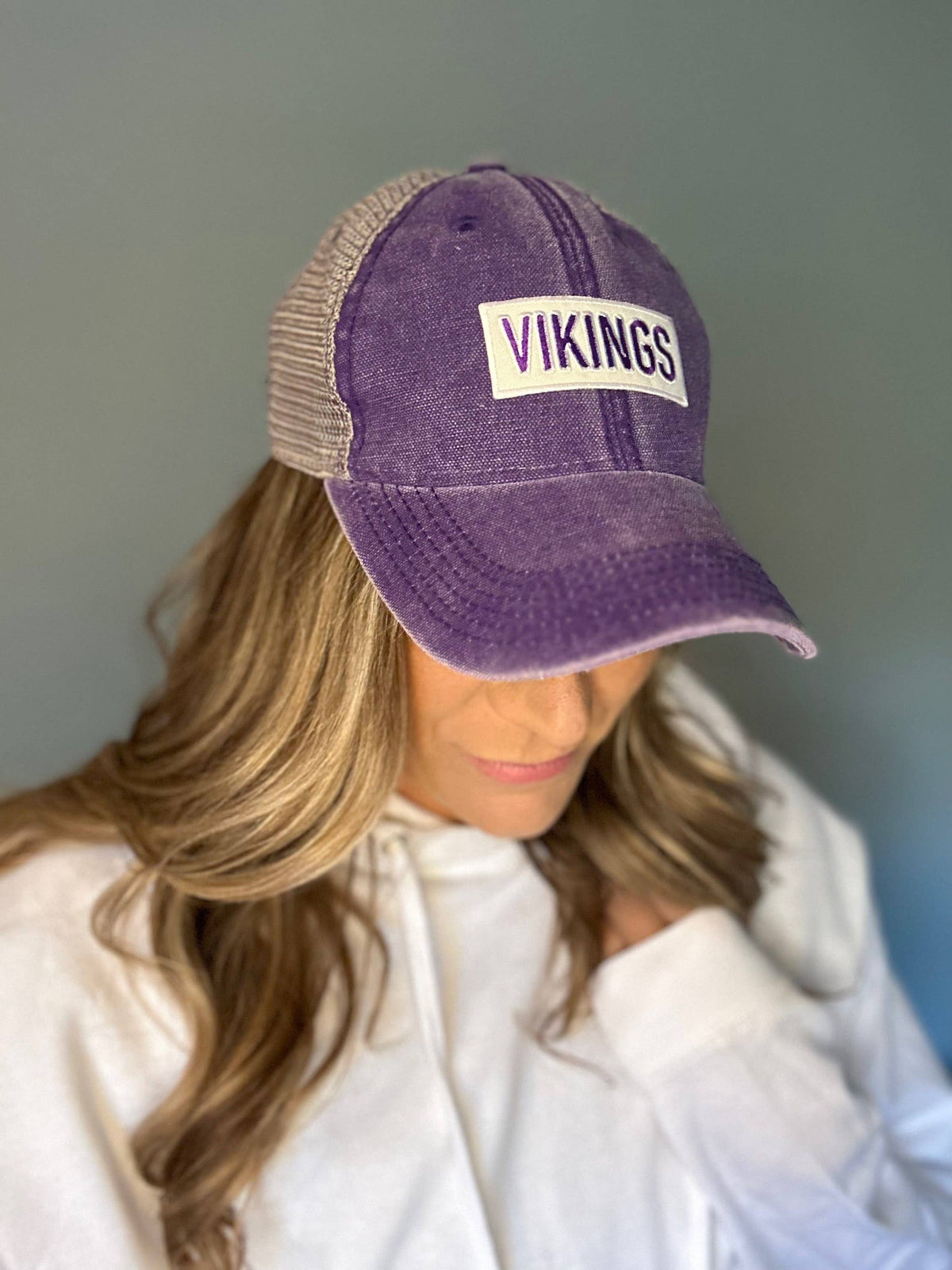 Small Town Clothing Company - Vikings Purple Snapback Hat