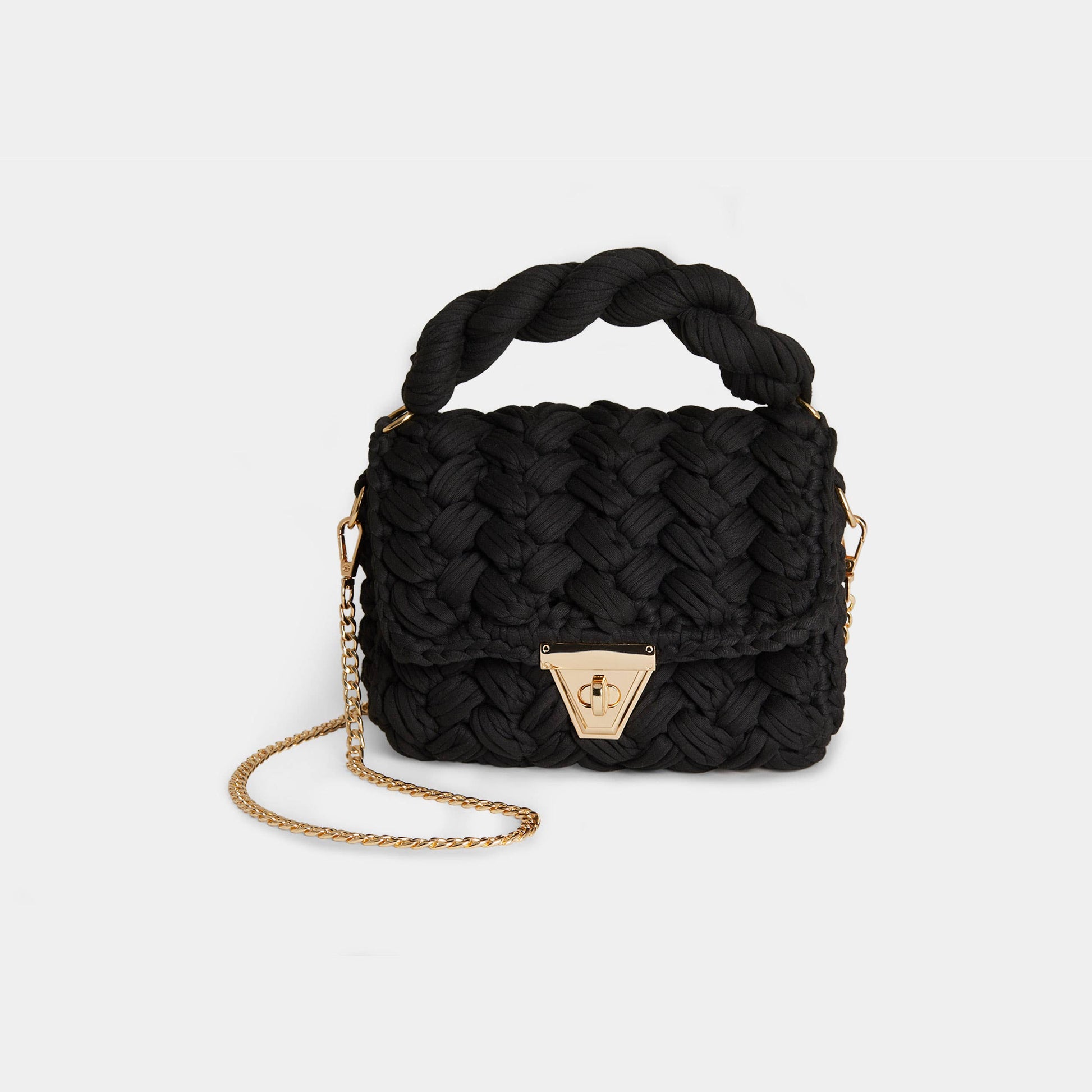 Lucinda Braided Crossbody - Black COCO + CARMEN