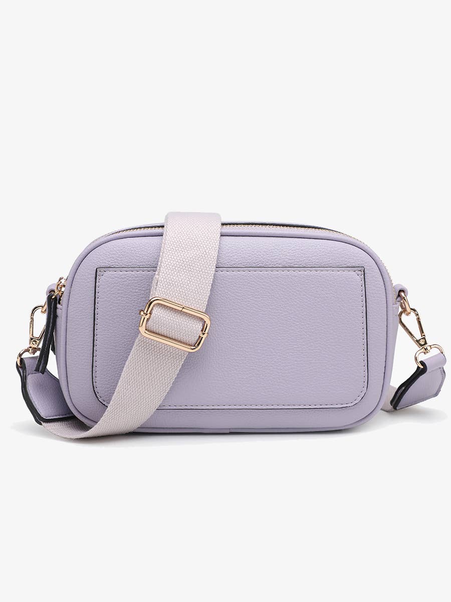 Sky Dual Zip Crossbody Bag – Slip Pocket | M2531