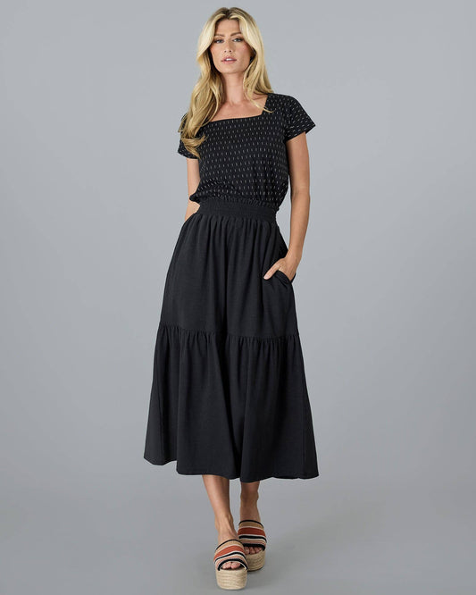 Black Beauty Signature Midi Skirt Fall-Winter Downeast