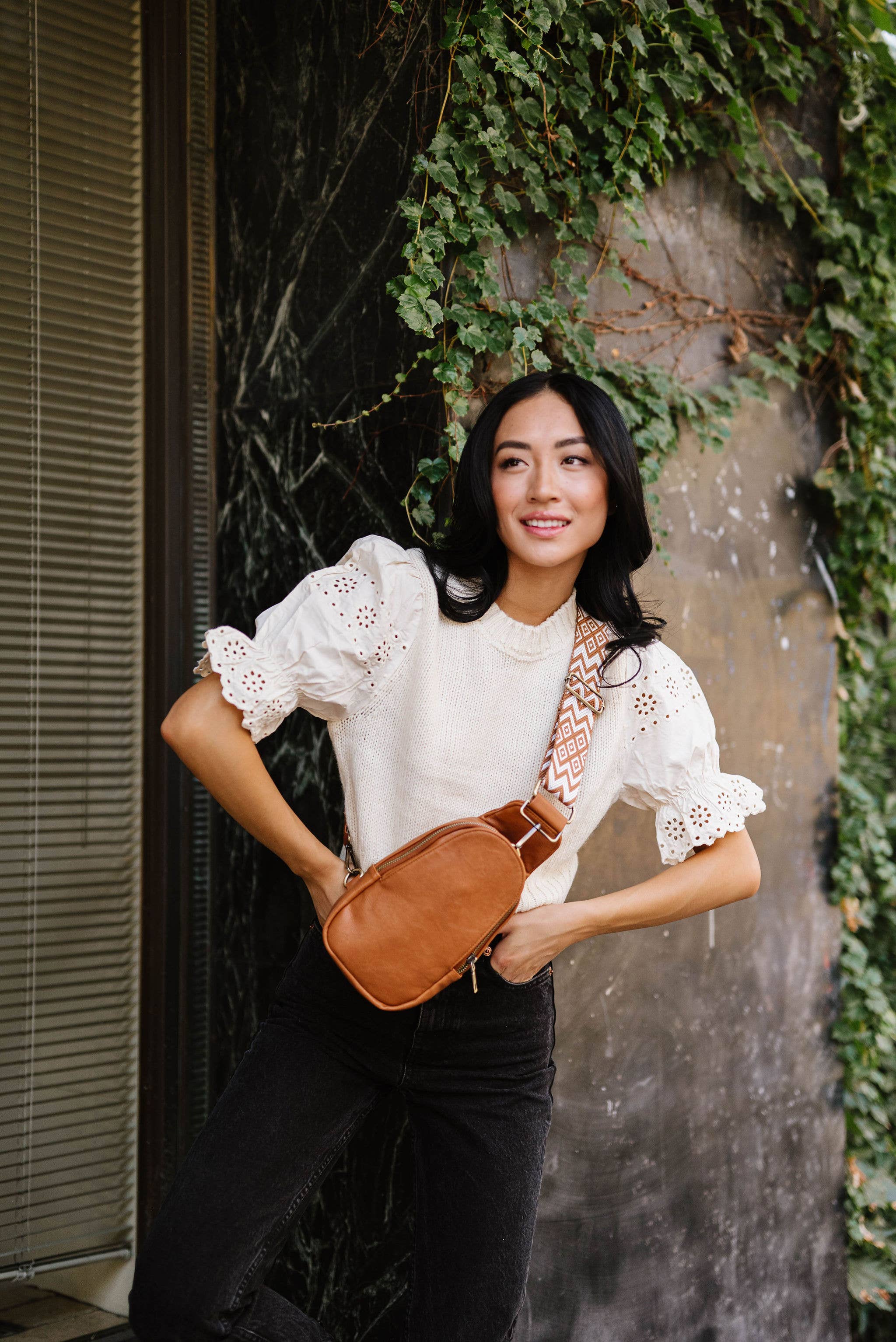 modern and chic - Sutton Sling Crossbody Fanny Bag