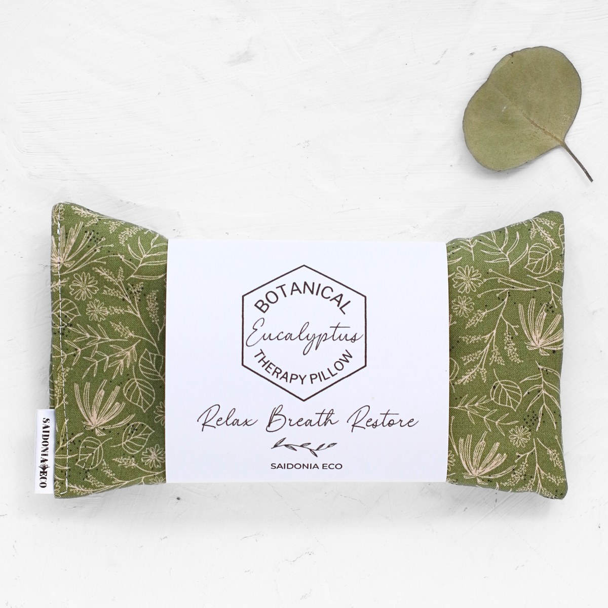 SaidoniaEco - Winter Eucalyptus Therapy Pillow ⋆ Sinus Cold Relief