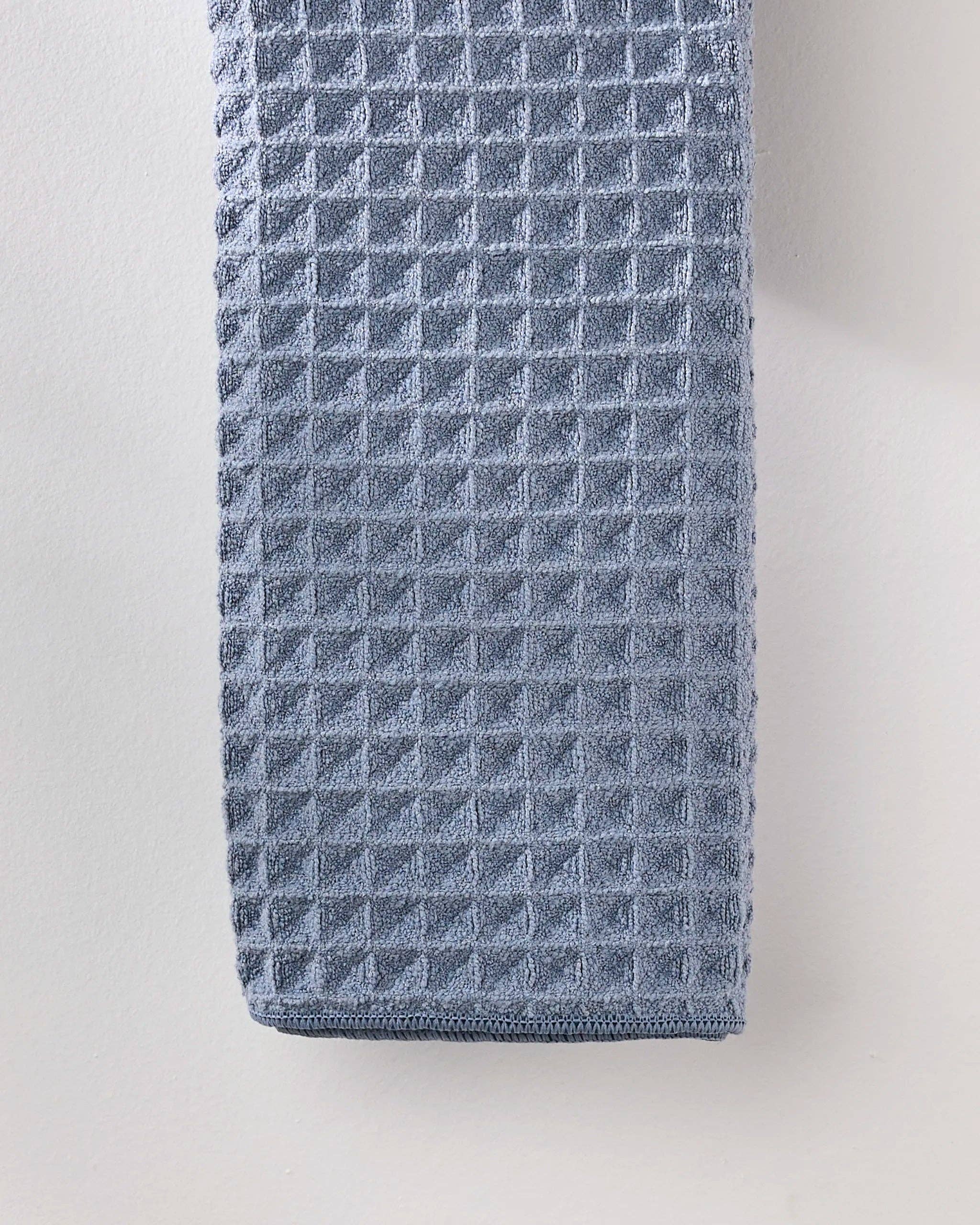 Geometry - Sky Waffle Hand Towel