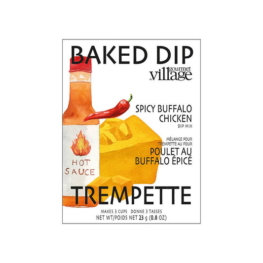 Dip Spicy Buffalo Chicken Recipe Box Core Gourmet Du Village