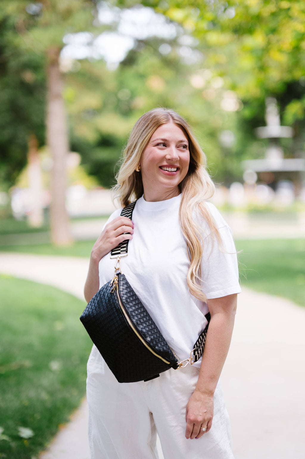 Rory Crisscross Oversized Belt Bag