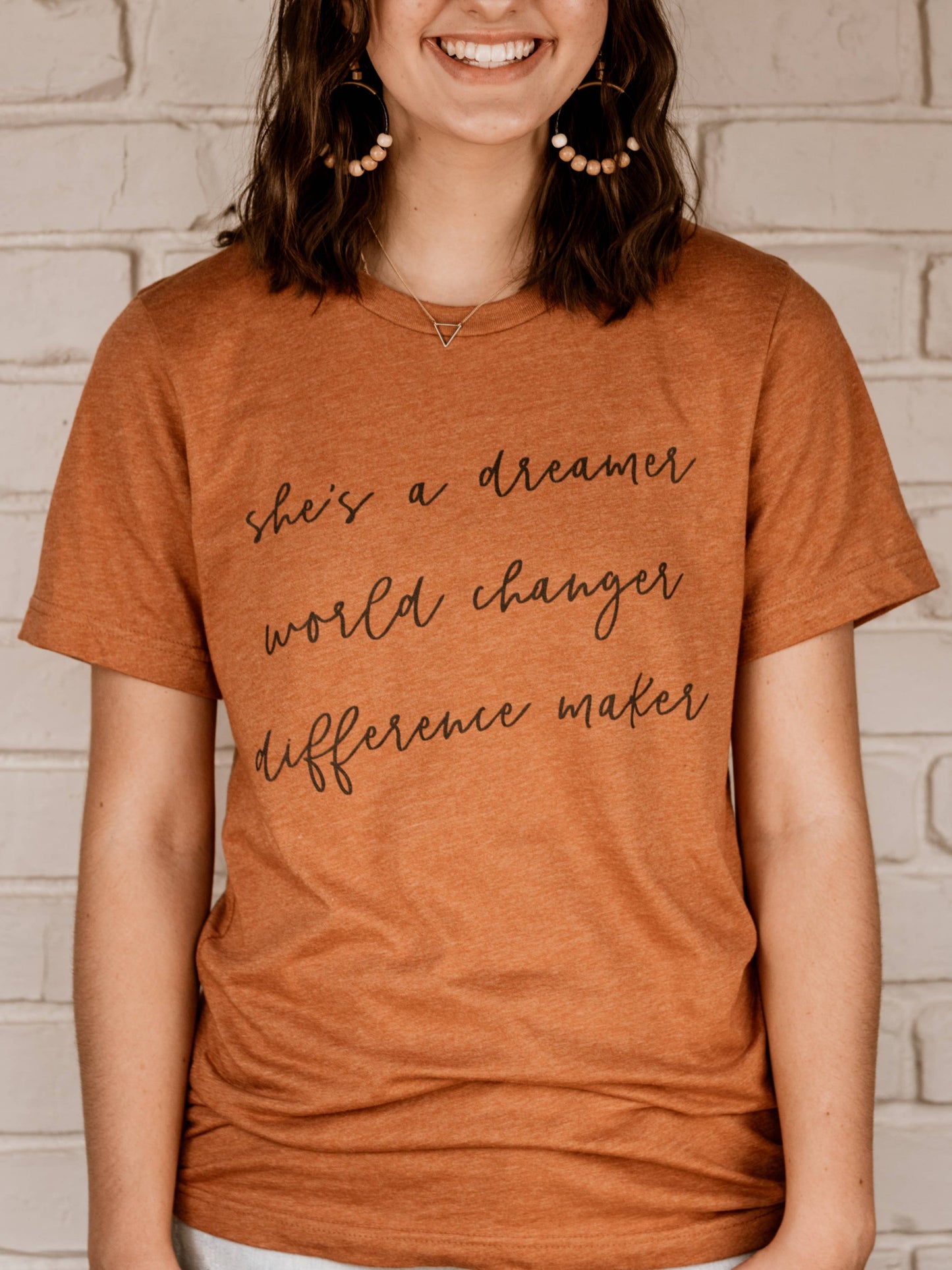 She's a Dreamer Tee Fall-Winter Crowned Free