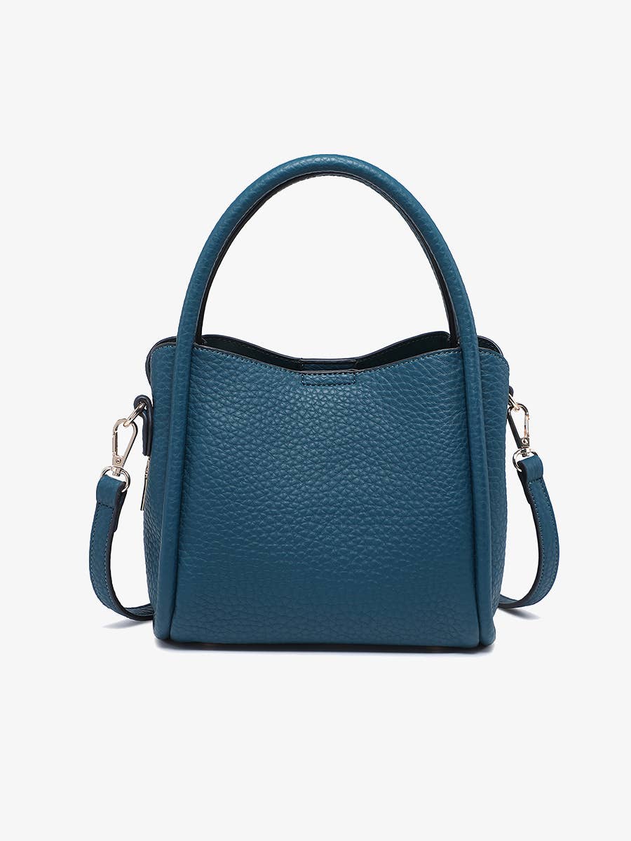 Ruby 3-Compartment Satchel w/ Dual Handles