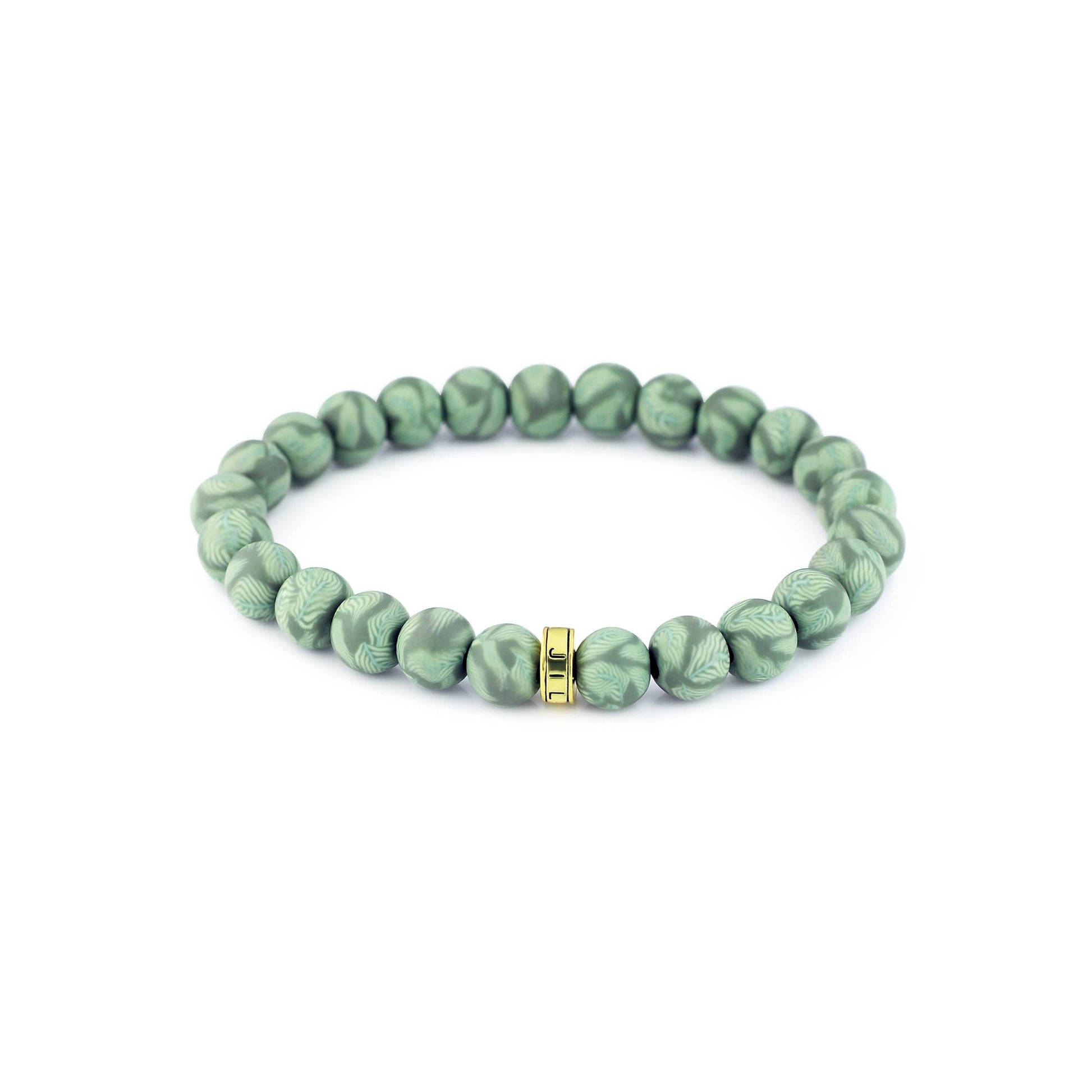 Green Fern Stack Bracelet Spring-Summer JILZARAH