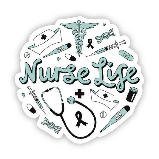 Nurse Life Sticker Core Big Moods