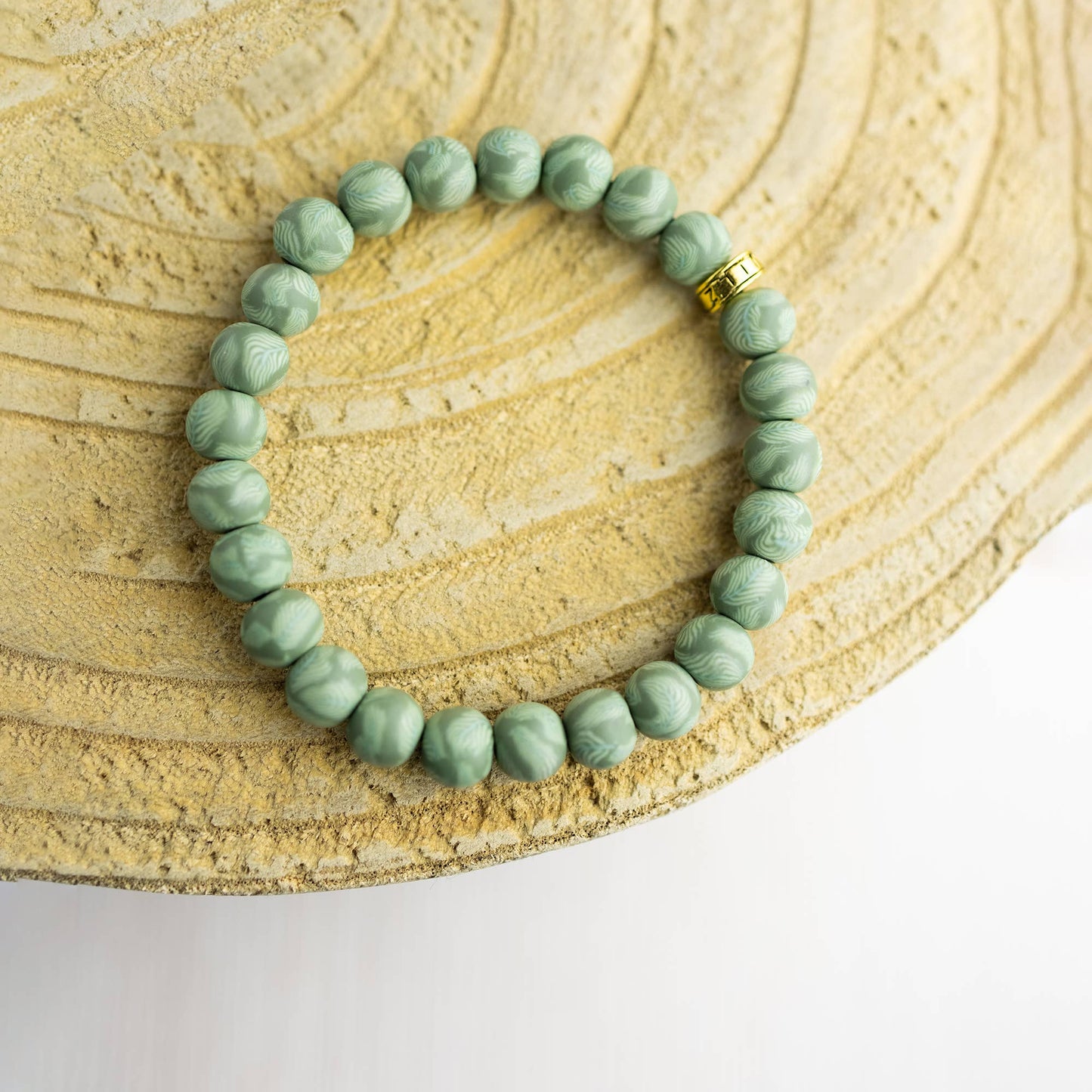 Green Fern Stack Bracelet Spring-Summer JILZARAH