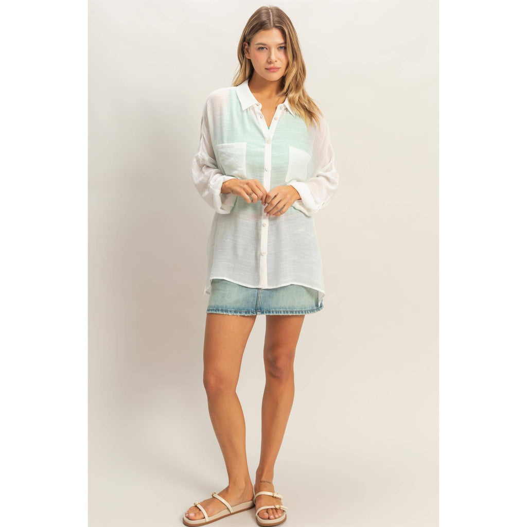 Down Blouse
