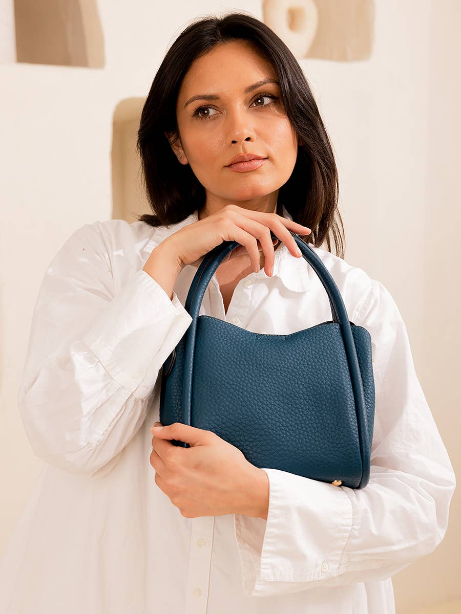 Ruby 3-Compartment Satchel w/ Dual Handles