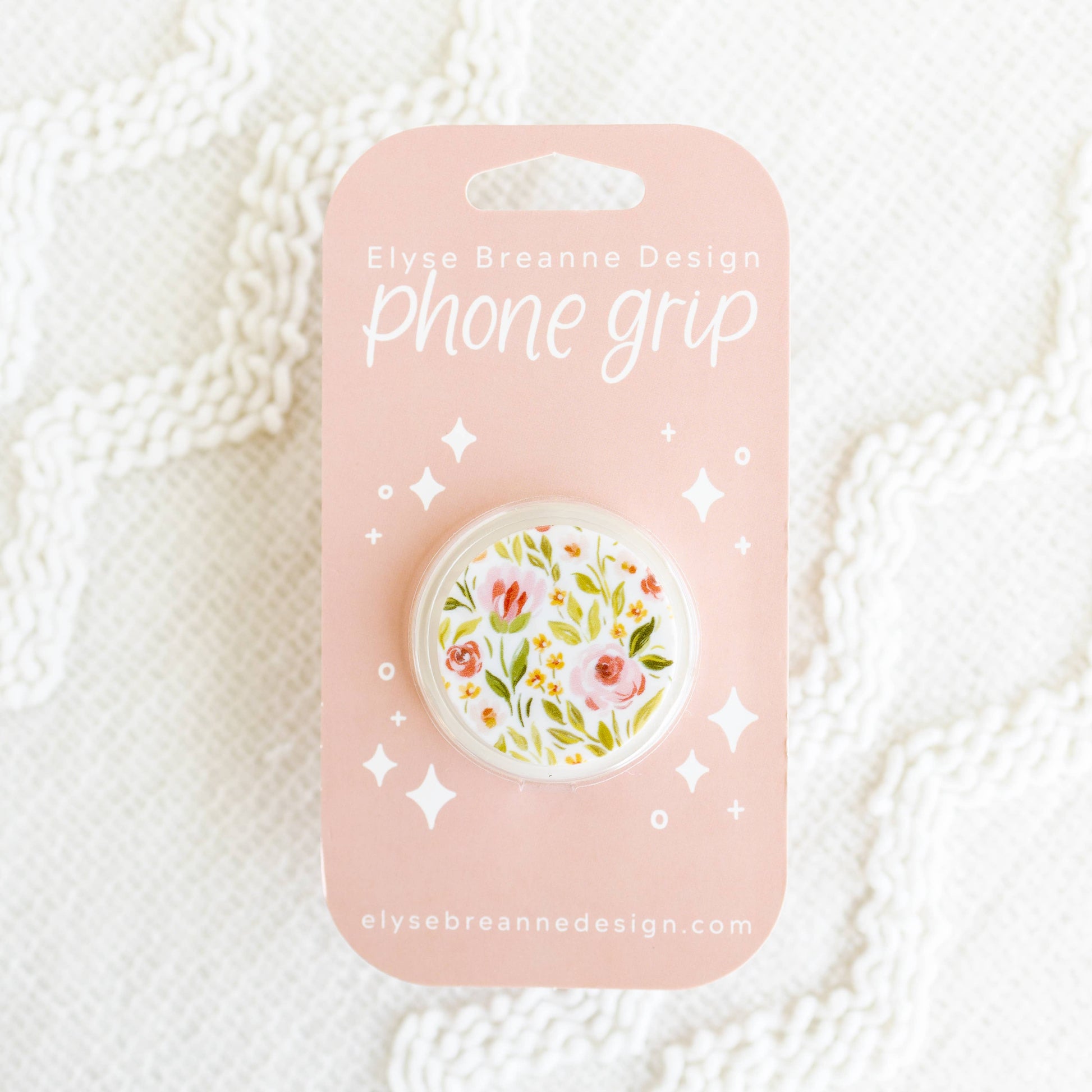 Spring Garden Phone Grip  Elyse Breanne Design