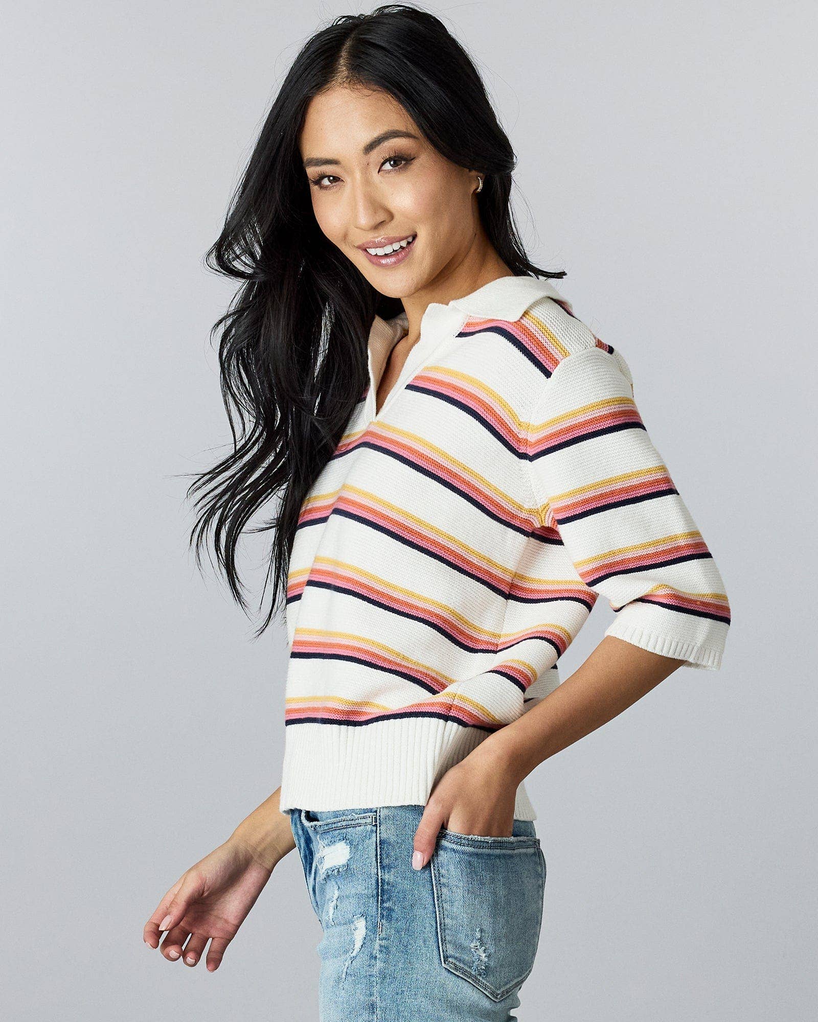 Spectrum Polo Sweater Spring-Summer Downeast