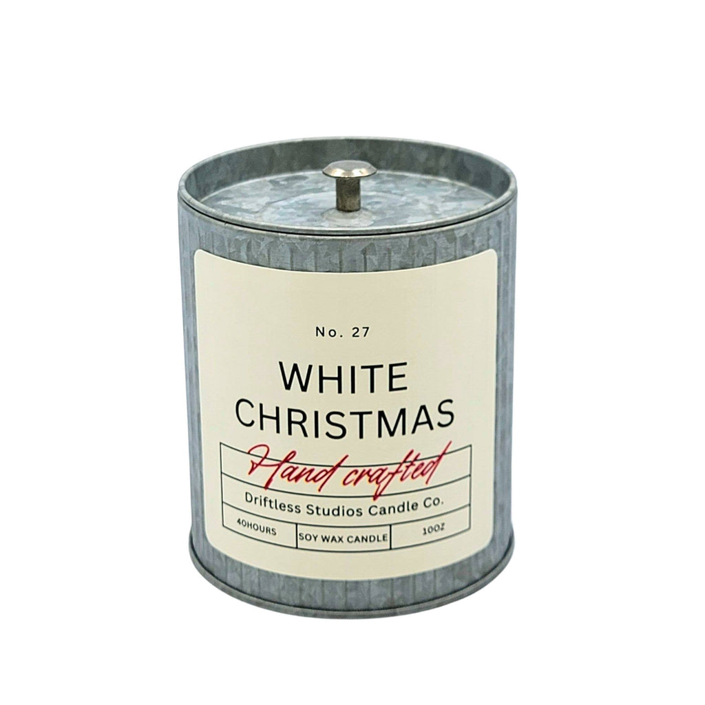 White Christmas Farmhouse Candles Wholesale - Holiday Decor