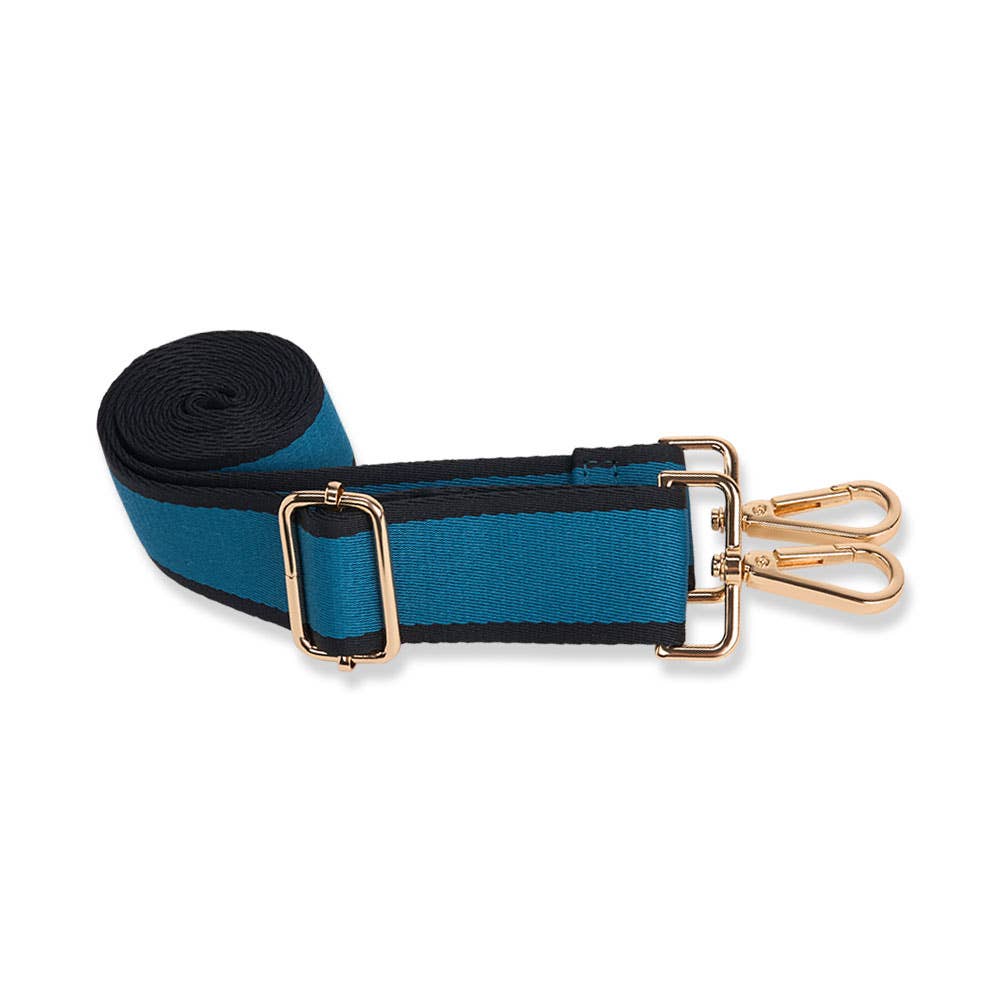WanderFull - Original HydroBag - Teal HydroBag® with Teal and Black Striped Strap