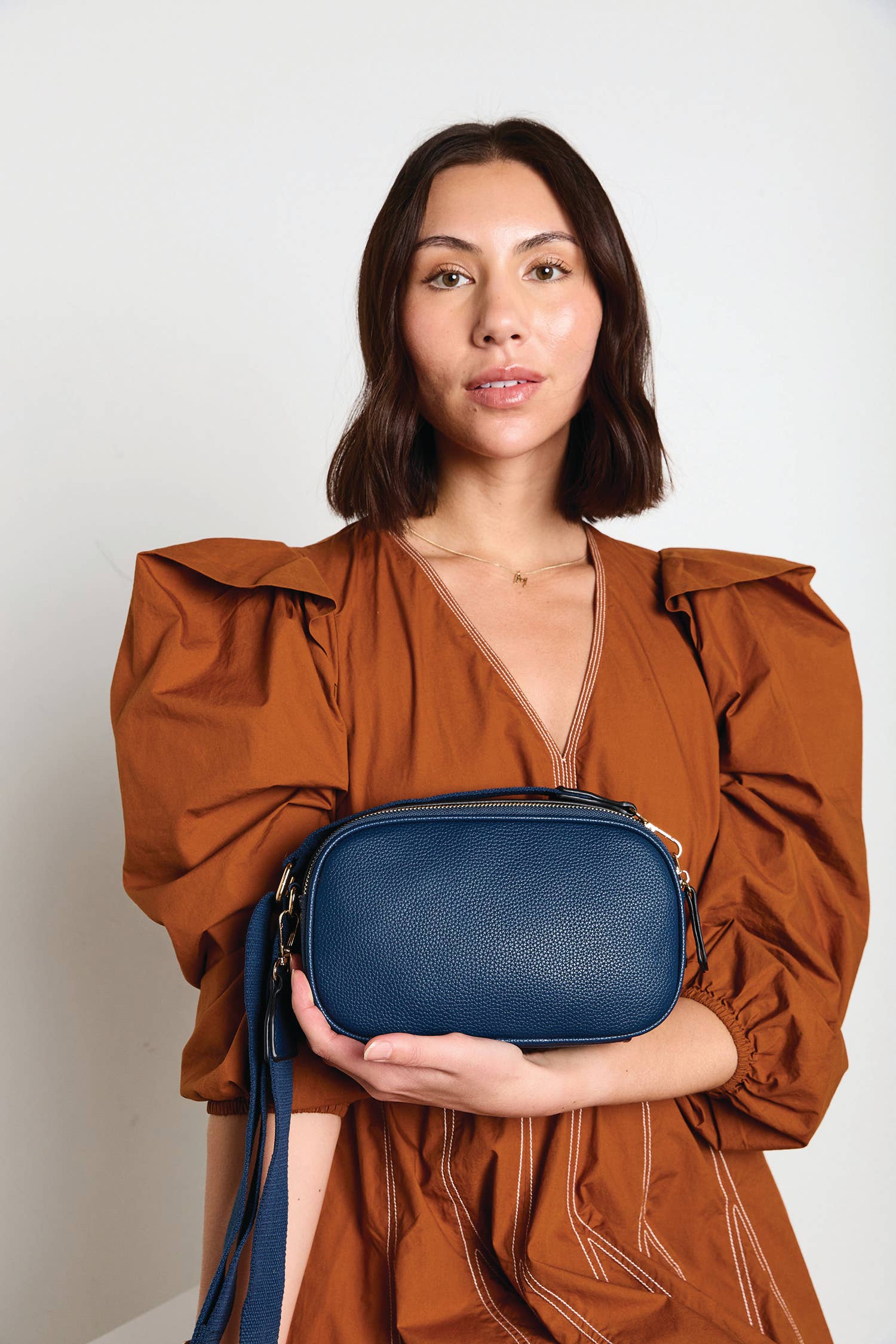 Sky Dual Zip Crossbody Bag – Slip Pocket | M2531