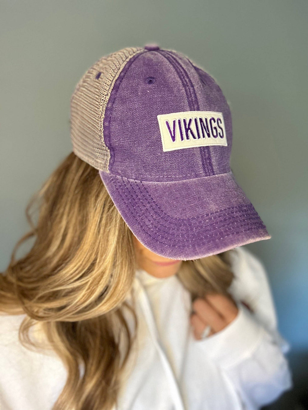 Small Town Clothing Company - Vikings Purple Snapback Hat