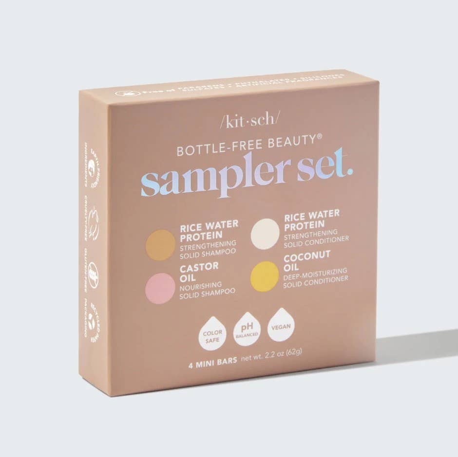 Bottle-Free Beauty 4pc Sampler Set Core KITSCH