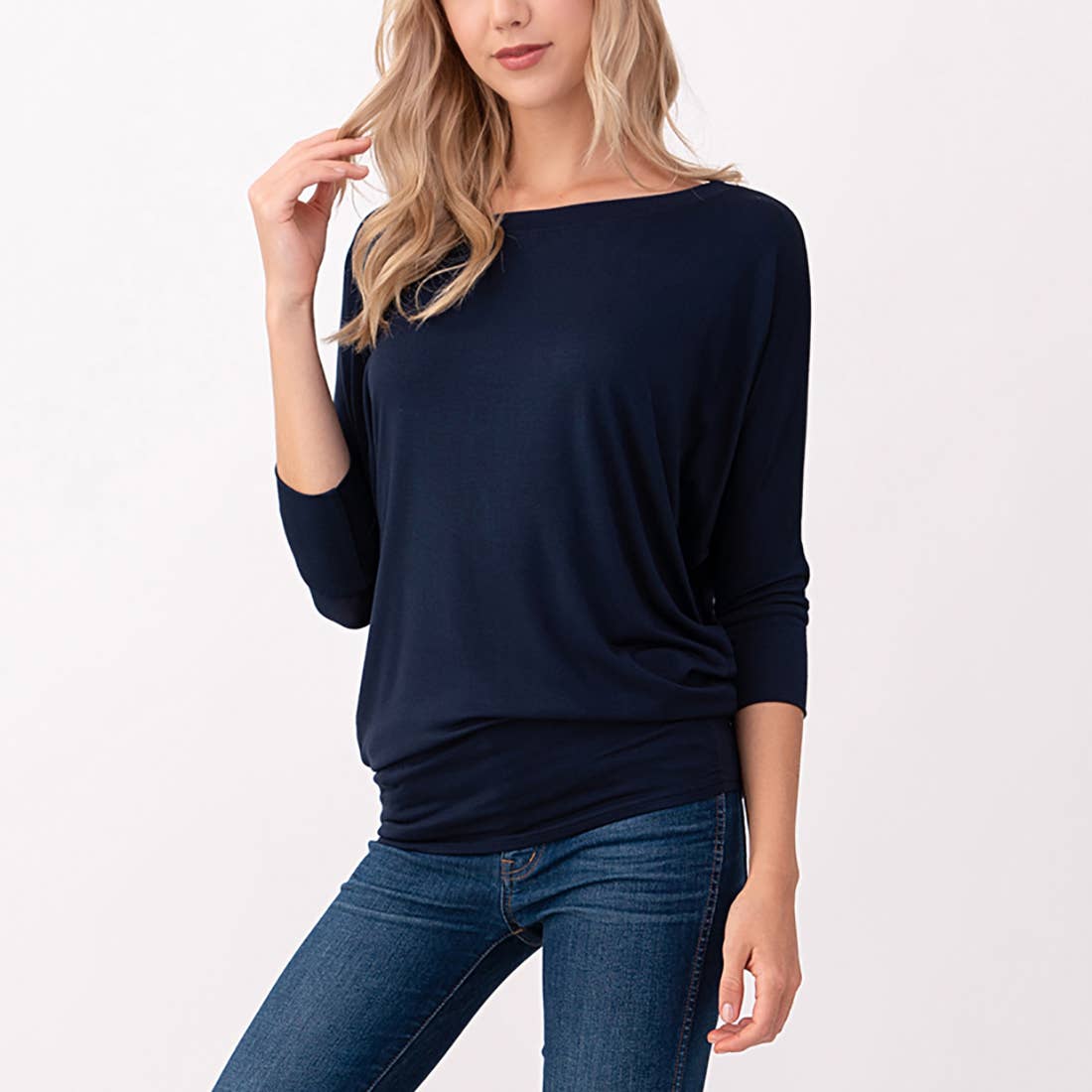 Navy Top Spring-Summer Heimious