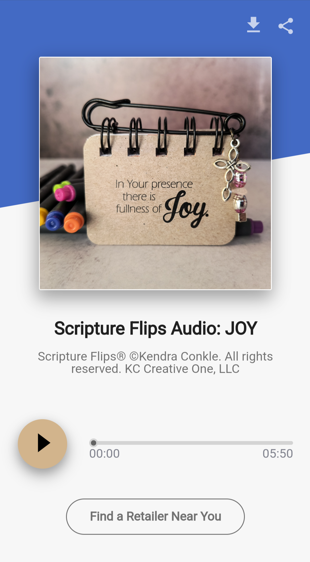 Joy Flip Core Scripture Flips
