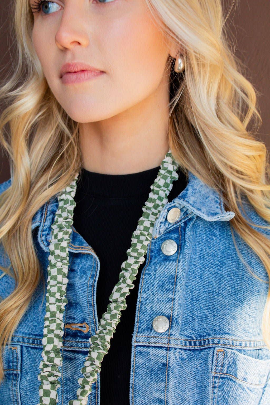 Shop Andi - Lindsey Checked Lanyard