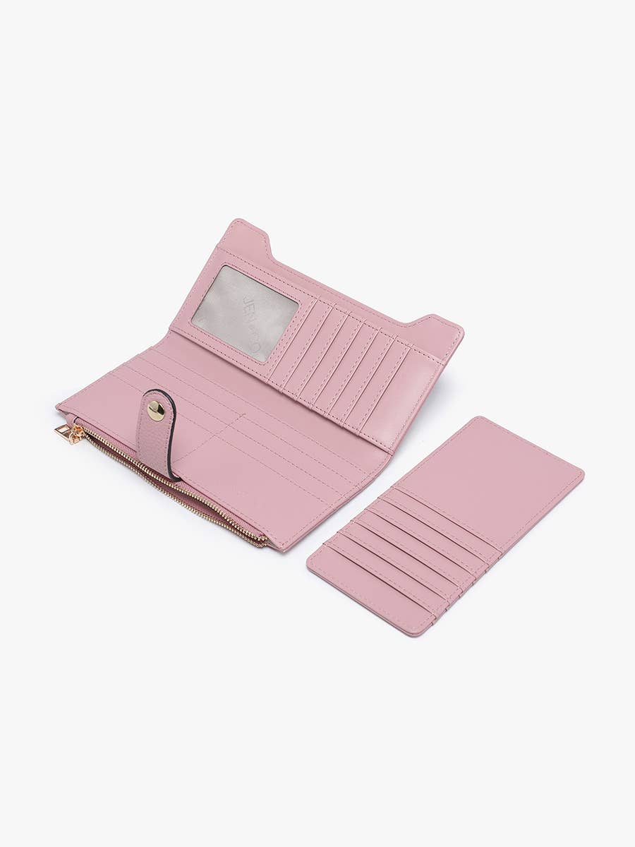 Violet RFID Fold-Out Wallet w/ Card Slot | WL2792RF